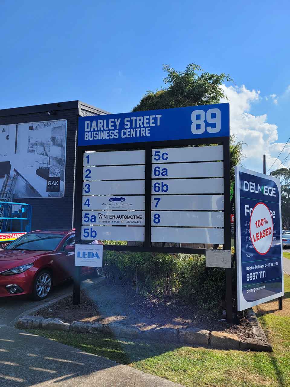 Directory board